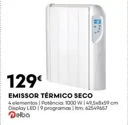 Bricomarché Emissor térmico seco promoção