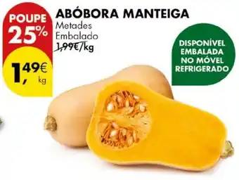 Pingo Doce Abóbora manteiga promoção