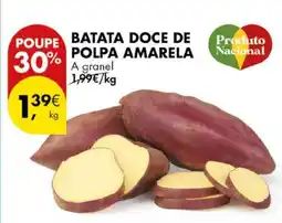 Pingo Doce Batata doce de polpa amarela promoção