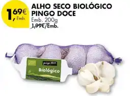 Pingo Doce Alho seco biológico pingo doce promoção