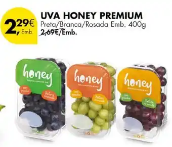 Pingo Doce Uva honey premium promoção