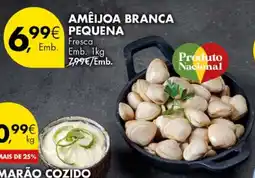 Pingo Doce Ameijoa branca pequena promoção