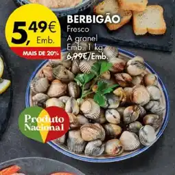 Pingo Doce Berbigão promoção