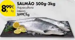 Pingo Doce Salmão 500g-3kg promoção