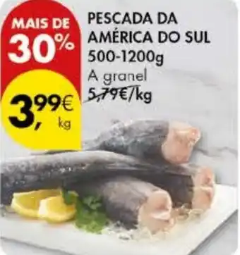 Pingo Doce Pescada da américa do sul 500-1200g a granel promoção