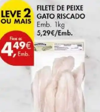 Pingo Doce Filete de peixe gato riscado promoção