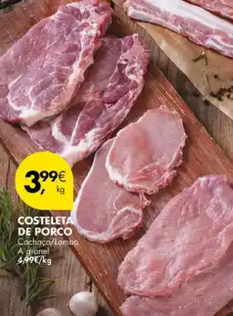 Pingo Doce Costeleta de porco promoção