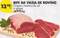 Pingo Doce Bife da vazia de bovino promoção