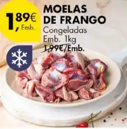 Pingo Doce Moelas de frango congeladas promoção