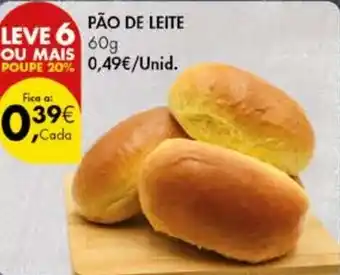 Pingo Doce Pão de leite promoção