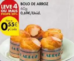 Pingo Doce Bolo de arroz promoção