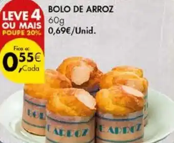 Pingo Doce Bolo de arroz promoção