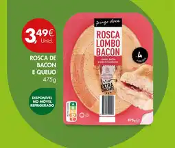 Pingo Doce Rosca de bacon e queijo promoção