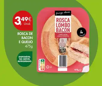 Pingo Doce Rosca de bacon e queijo promoção