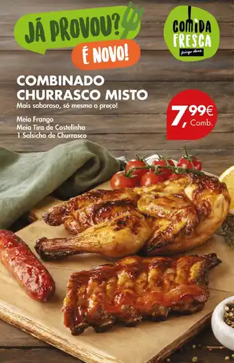 Pingo Doce Combinado churrasco misto promoção