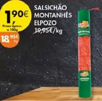 Pingo Doce Salsichão montanhes elpozo promoção