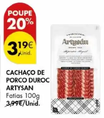 Pingo Doce Cachaço de porco duroc artysan fatias promoção