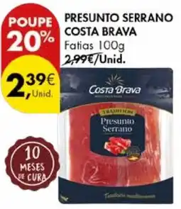 Pingo Doce Presunto serrano costa brava promoção