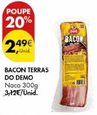 Pingo Doce Bacon terras do demo naco promoção