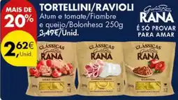 Pingo Doce Tortellini/ravioli promoção