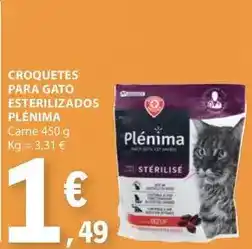 E.Leclerc Croquetes para gato esterilizados promoção