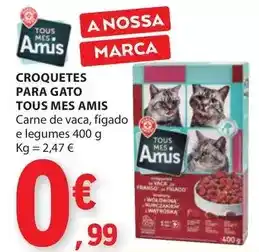 E.Leclerc Tous - croquetes para gato promoção