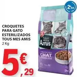 E.Leclerc Tous - croquetes para gato esterilizados promoção