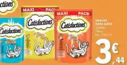 E.Leclerc Snacks para gato promoção