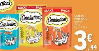 E.Leclerc Snacks para gato promoção