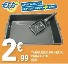 E.Leclerc €co+ - tabuleiro de areia para gato promoção