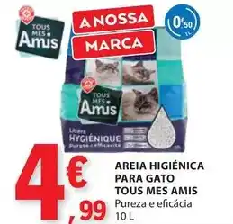 E.Leclerc Tous - areia higienica para gato promoção