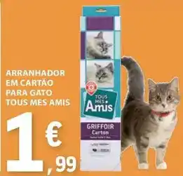 E.Leclerc Tous - arranhador em cartao para gato promoção