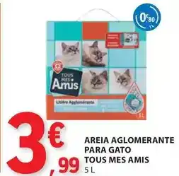 E.Leclerc Tous - areia aglomerante para gato promoção