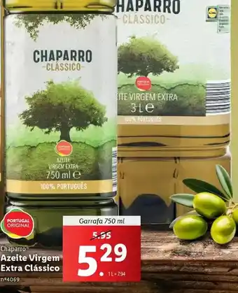 Lidl Chaparro - azeite virgem extra classico promoção