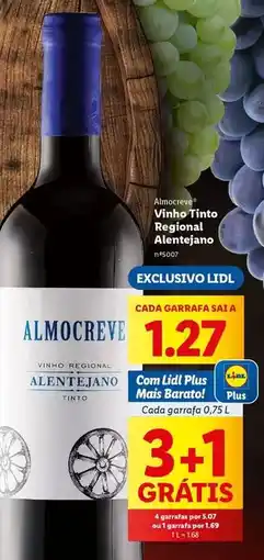 Lidl Almocreve - vino tinto adulto reserva promoção