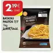 Pingo Doce Batatas palitos promoção