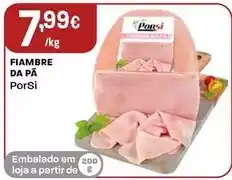 Intermarché Porsi - fiambre da pā promoção