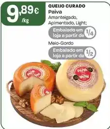 Intermarché Paiva - queijo curado promoção