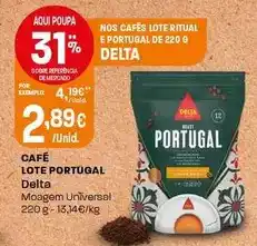 Intermarché Delta - café lote portugal promoção