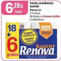 Intermarché Renova - papel higiênico super promoção
