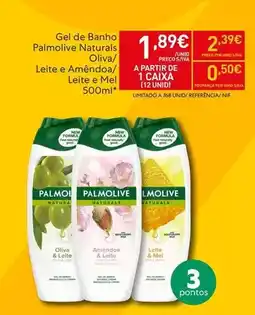 Recheio Palmolive - gel de banho promoção