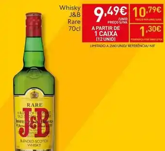 Recheio J&b - whisky promoção