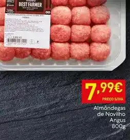 Recheio Angus - almôndegas de novilho promoção