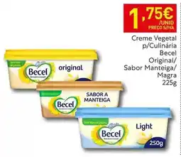 Recheio Becel - creme vegetal p/culinaria promoção