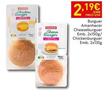 Recheio Amanhecer - burger cheeseburger emb promoção