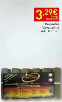 Recheio Briquetes nova lenha promoção