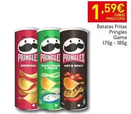 Recheio Pringles - batatas fritas promoção