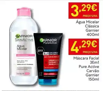 Recheio Garnier - agua micelar clássica promoção