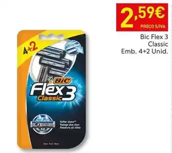 Recheio Bic - flex 3 classic promoção