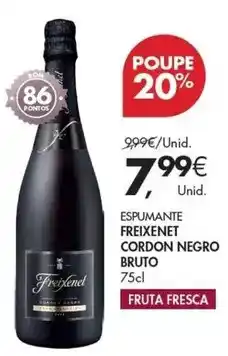 Pingo Doce Freixenet - espumante cordon negro bruto promoção